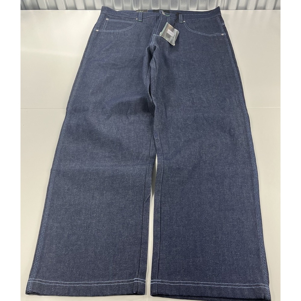 Vintage Cube Vision Wide Leg Baggy Hip Hop Y2K High Quality Jeans Men's SZ 40x32